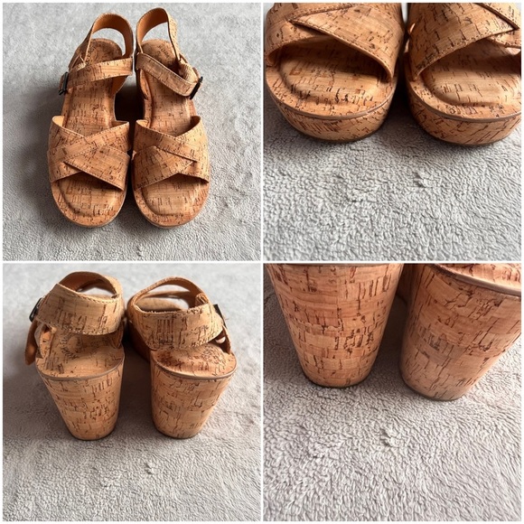 Kork-Ease Tan Cork Sandals - Picture 3 of 16